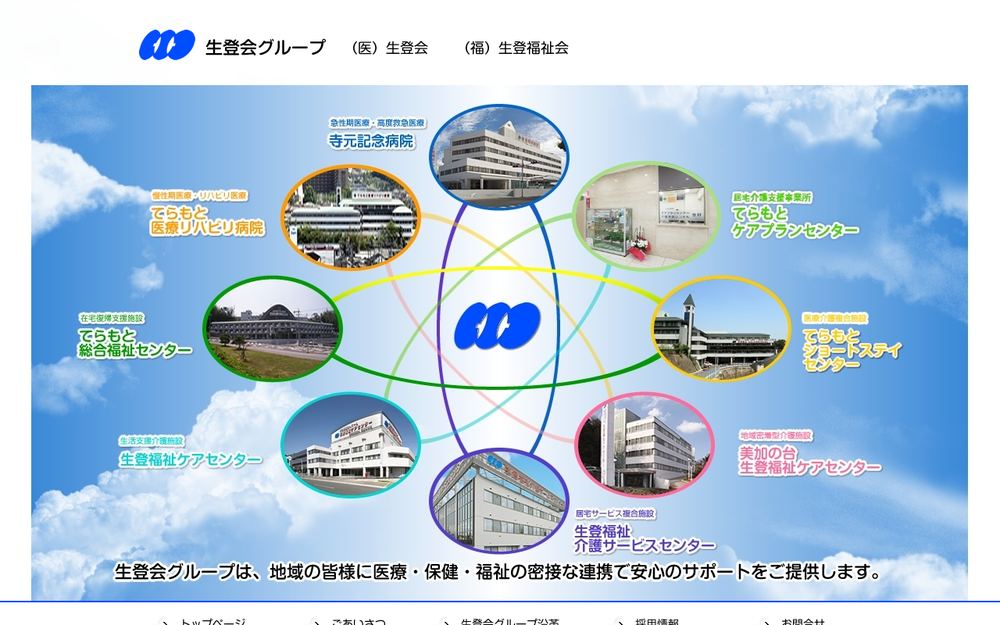 寺元記念病院の公式サイト